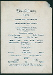 LUNCH [held by] THE ALBANY [at] "DENVER, COLO;" ([HOTEL])