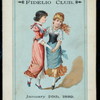 ? [held by] FIDELIO CLUB [at] [NEW YORK]
