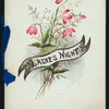 LADIES NIGHT [held by] CAMBRIDGE CLUB [at] "YOUNG'S HOTEL, BOSTON, MA" (HOT;)