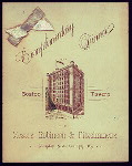 DINNER TO MESSRS ROBINSON AND FITZSIMMONS [held by] "marketmen of Faneuil Hall and others." [at] BOSTON TAVERN