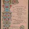 DINNER FOR HON. JOHN REILLY] [held by] ? [at] "CHARLES DUPPLER'S HOTEL,NEW YORK" (HOTEL)