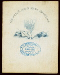 DINNER] [held by] THE SOCIETY FOR LITERARY KNOWLEDGE [at] ?