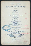 ANNUAL DINNER [held by] ALUMNI OF COLUMBIA COLLEGE [at] "HOTEL BRUNSWICK, NEW YORK, NY" (HOT;)