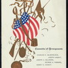 ANNUAL WASHINGTON'S BIRTHDAY DINNER [held by] ORDER OF UNITED AMERICANS [at] M.F. LYONS; BOWERY; NY; (REST;)