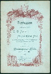 DINNER [held by] FRIENDS OF E.C.STANTON AND ANTON SEIDL [at] LIEDERKRANZ HALLE ((CLUB?))