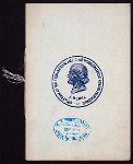 NINTH ANNUAL BANQUEST AND MEETING [held by] ANNUMNI ASSN OF THE NEW YORK HOMEOPATHIC MEDICAL COLLEGE [at] DELMONICO'S (REST;)