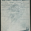 DINNER GIVEN TO MEN OF NY CENTRAL & HUDSON RR [held by] O.D.SEAVEY [at] FORT WILLIAM HENRY HOTEL (HOTEL)