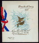 FOURTH OF JULY DINNER [held by] LONG BEACH HOTEL [at] "LONG BEACH, NY" (HOTEL)