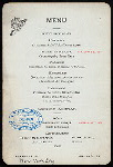 BREAKFAST(?) ADMIRAL JOHN GRIMES WALKER AND THE WHITE SQUADRON [held by] CHAMBER OF COMMERCE [NEW YORK CITY?] [at] "LAWYER'S CLUB, NEW YORK, NY" ((CLUB))
