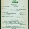 SUPPER [held by] PAUL SMITH'S [at] "ADIRONDACKS, NY" (HOTEL)