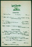 SUPPER [held by] PAUL SMITH'S [at] "ADIRONDACKS, NY" (HOTEL)