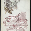 BANQUET TO WINE AND BEER DEALERS ASSN OF NY STATE [held by] NY CENTRAL WINE AND BEER DEALERS ASSN [at] "LEXINGTON AVENUE OPERA HOUSE [NEW YORK, NY?]" (OTHER (CLUB?))