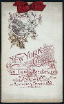 BANQUET TO WINE AND BEER DEALERS ASSN OF NY STATE [held by] NY CENTRAL WINE AND BEER DEALERS ASSN [at] "LEXINGTON AVENUE OPERA HOUSE [NEW YORK, NY?]" (OTHER (CLUB?))