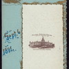 DINNER [held by] POLAND SPRING HOUSE [at] "SOUTH POLAND, ME" (HOTEL;)