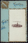 DINNER [held by] POLAND SPRING HOUSE [at] "SOUTH POLAND, ME" (HOTEL;)