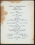 DINNER [held by] HOTEL AMPERSAND [at]  (HOTEL;)