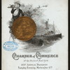 123RD ANNUAL BANQUET [held by] CHAMBER OF COMMERCE OF THE STATE OF NEW YORK [at] "DELMONICO'S, NEW YORK, NY" (REST)