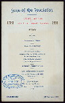CELEBRATION OF THE EVACUATION OF THE CITY OF NEW YORK [held by] SONS OF THE REVOLUTION [at] "DELMONICO'S, NEW YORK, NY" (REST)