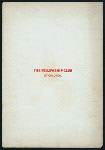 DINNER] [held by] THE FELLOWSHIP CLUB OF CHICAGO [at] "KINSLEY'S, CHICAGO,(ILL)"