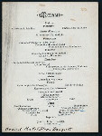 GRAND HOTEL MEN'S BANQUET [held by] HOTEL ASSOCIATION OF NEW YORK CITY [at] "DELMONICO'S, NEW YORK, NY" (REST;)