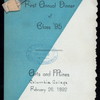 1ST ANNUAL DINNER OF CLASS '95 [held by] ARTS & MINES - COLUMBIA COLLEGE [at] NY (?)