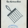 DINNER [held by] THE GRIDIRON CLUB [at] "THE ARLINGTON,WASH.DC." (HOTEL)