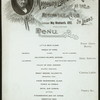 THIRD ANNUAL BANQUET [held by] TRUSTEES OF THE MISSOUI BOTANICAL GARDEN [at] "MERCANTILE CLUB, ST.LOUIS MO" (PRIVATE CLUB)