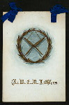 DINNER FOR M.W. WM. SHERER, GRAND MASTER OF MASONS OF NYS [held by] R.W.AND M.L. EHLERS [at] "DELMONICO'S, NEW YORK, NY" (REST;)