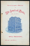 FIFTH ANNUAL DINNER [held by] THE BOARD OF TRADE [at] "HOTEL WASHINGTON, JERSEY CITY, NJ" (HOT;)