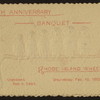 SIXTH ANNIVERSARY BANQUET [held by] RHODE ISLAND WHEELMEN [at]