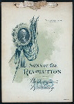 WASHINGTON'S BIRTHDAY [held by] SONS OF THE REVOLUTION [at] "DELMONICO'S, NEW YORK, NY" (REST;)