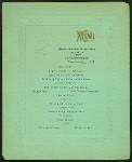 DINNER [held by] MASTER PRINTERS ASSOCIATION [at] "NARRAGANSETT HOTEL, PROVIDENCE RI" (HOTEL;)
