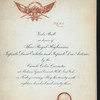 GALA BALL IN HONOR OF THEIR ROYAL HIGHNESSES INFANTA DONA EULALIA AND INFANTE DON ANTONIO [held by] CIRCULO COLON-CERVANTES [at] "MADISON SQUARE CONCET HALL, NEW YORK, NY" (OTHER (CONCERT HALL);)