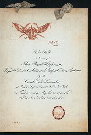 GALA BALL IN HONOR OF THEIR ROYAL HIGHNESSES INFANTA DONA EULALIA AND INFANTE DON ANTONIO [held by] CIRCULO COLON-CERVANTES [at] "MADISON SQUARE CONCET HALL, NEW YORK, NY" (OTHER (CONCERT HALL);)