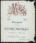 THIRD ANNUAL BANQUET [held by] FRATERNAL UNION OF ANOINTED HIGH PRIESTS OF THE STATE OF NEW YORK [at] "RICCADONNA'S, NEW YORK, NY" ((REST?);)