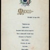 DINNER [held by] NORDDEUTSCHER LLOYD BREMEN [at] [SHIP?] BREMEN (SS;)