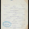LUNCH [held by] CHICAGO BEACH HOTEL [at] [CHICAGO IL?] (HOTEL;)