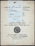 DINNER [SCHOOL OF MEDICINE?] [held by] ALUMNOS CONLEGI HARVARDIANI ORNATISSIMOS [at] [CAMBRIDGE MA?]