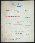 DINNER [held by] OCEAN HOUSE [at]  (HOTEL;)