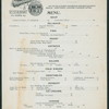 DINNER [held by] COLUMBIA CASINO [at]  (HOTEL;)