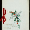 CHRISTMAS DINNER [held by] ABERDEEN HOTEL [at] "ST. PAUL,MINN;" (HOTEL;)