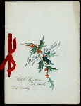 CHRISTMAS DINNER [held by] ABERDEEN HOTEL [at] "ST. PAUL,MINN;" (HOTEL;)