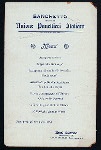 BANCHETTO [held by] UNIONE PANETTIERI ITALIANI [at] "HOTEL COLOMBO,[NY]" (HOTEL;)