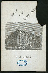 DINNER [held by] ASTOR HOUSE [at] (NY) (HOTEL;)