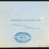 BREAKFAST [held by] FIFTH AVENUE HOTEL [at] "MADISON SQUARE, NY" (HOTEL;)