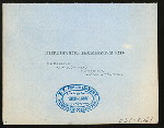 BREAKFAST [held by] FIFTH AVENUE HOTEL [at] "MADISON SQUARE, NY" (HOTEL;)