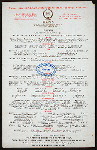 DINNER [held by] HAAN'S [at] PARK ROW BLDG.NY (REST;)