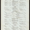 SUPPER [held by] UNION SQUARE HOTEL [at] "NEW YORK, NY" (HOTEL;)