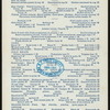 SUPPER [held by] HOLLAND HOUSE [at]  (HOTEL [?];)