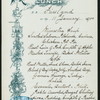 LUNCH [held by] RED STAR LINE [at] S.S. FRIESLAND (SS;)